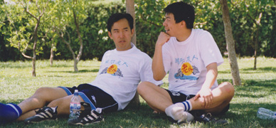 enjoying to be a laowai , laowai´s taking a rest